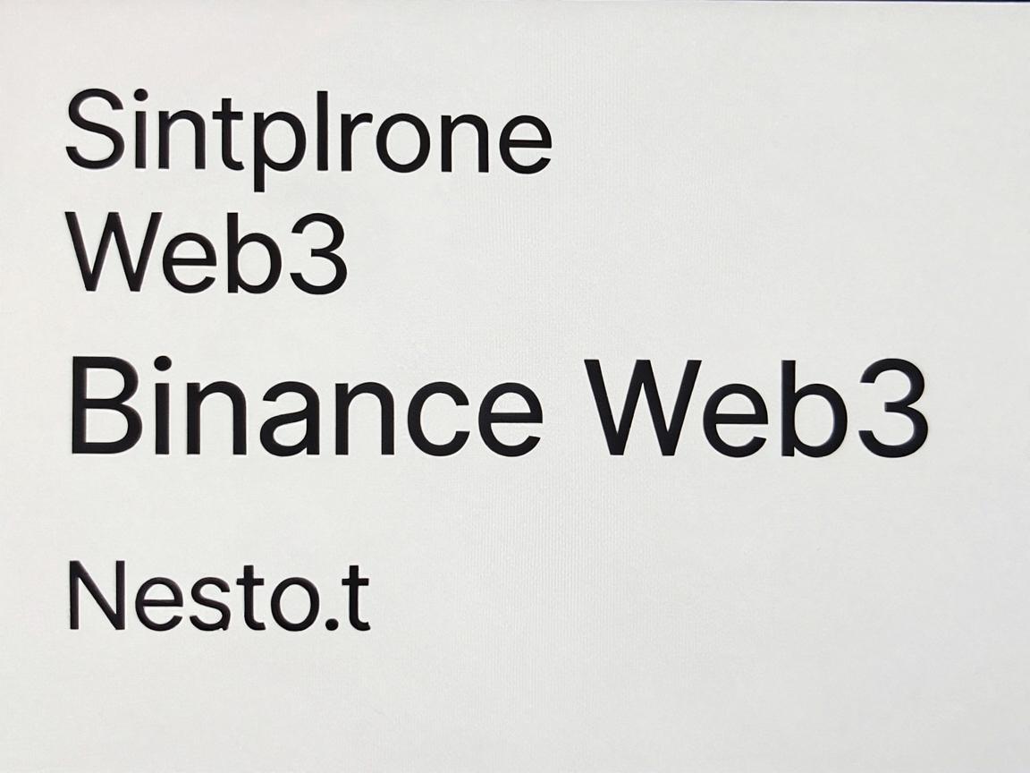 探索币安Web3的英文名，Binance Web3