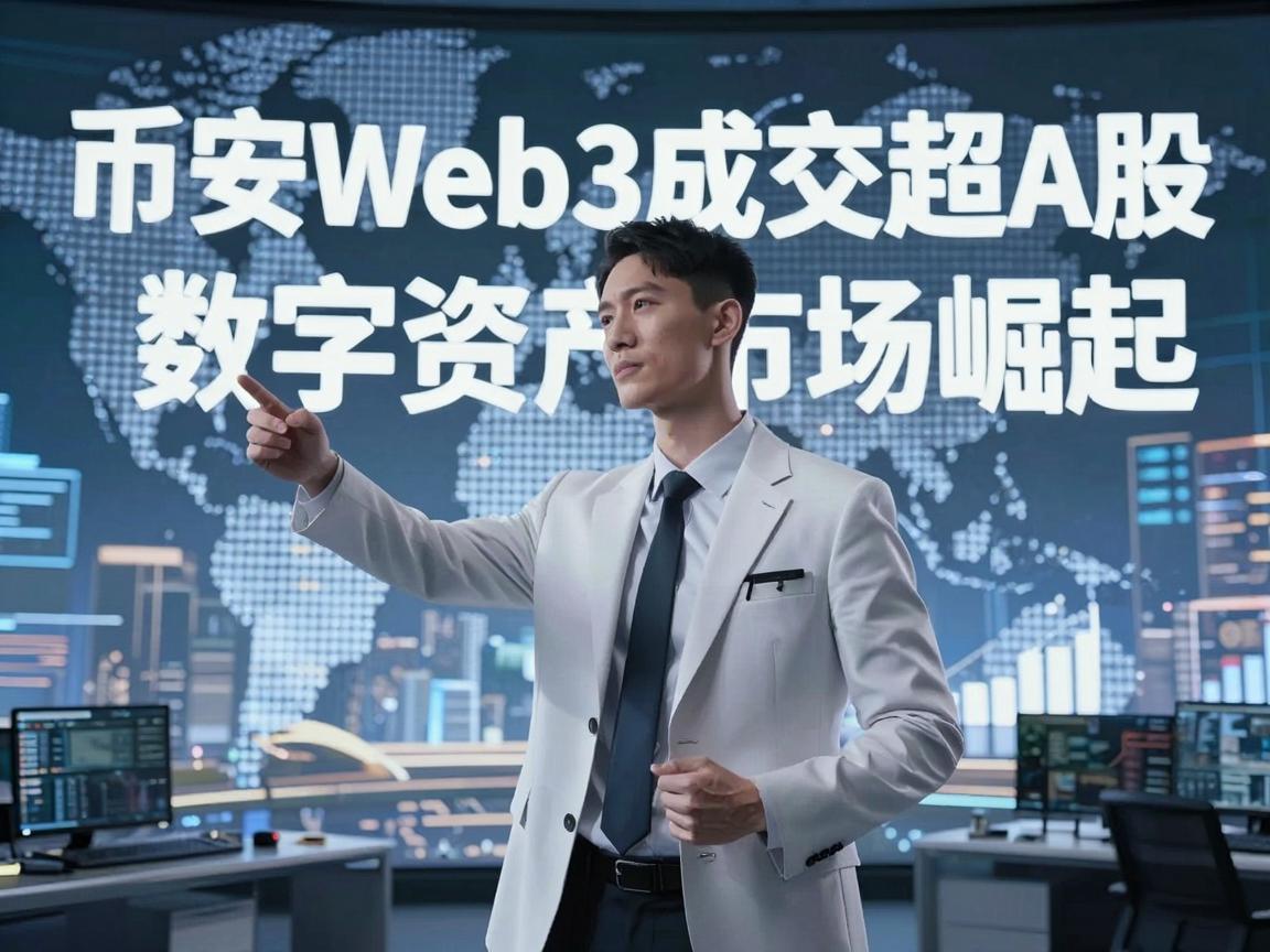 币安Web3成交超A股，数字资产市场崛起
