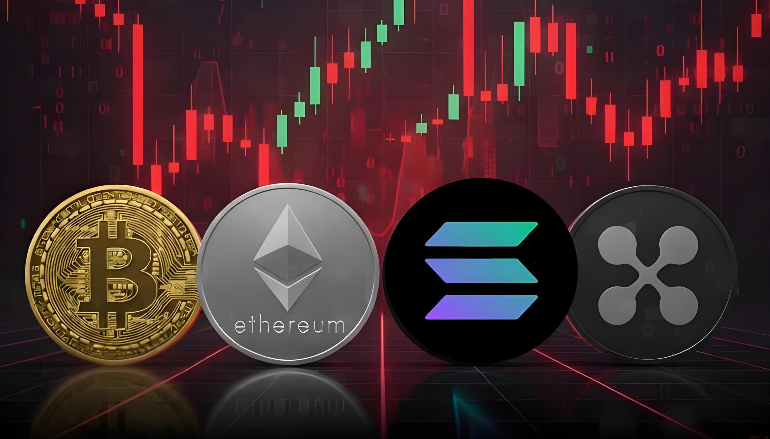 现货ETF资金流向显示SOL和XRP表现优于BTC、ETH