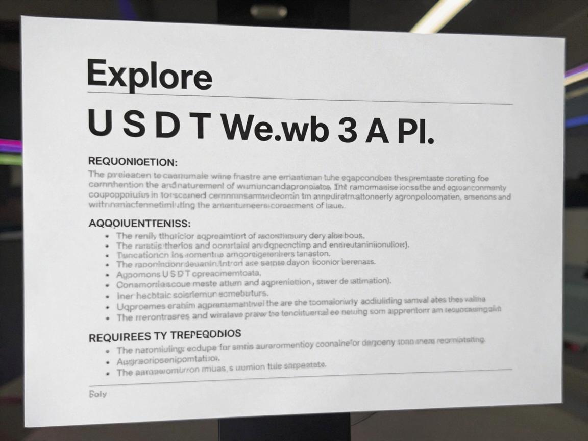探索币安Web3API文档中的USDT合约