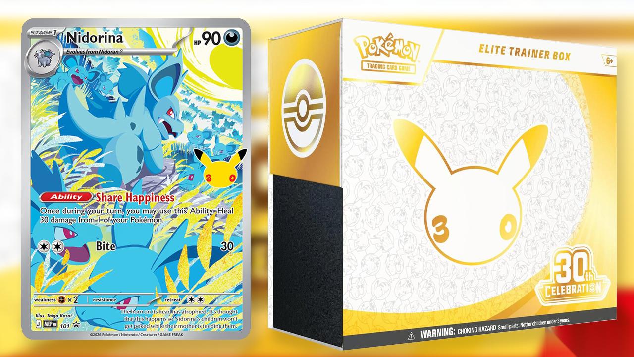 Pokémon TCG: 30th Celebration 产品阵容公开