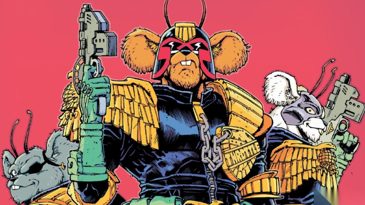 2026年最离奇联动 Judge Dredd 遇上 火星鼠骑士